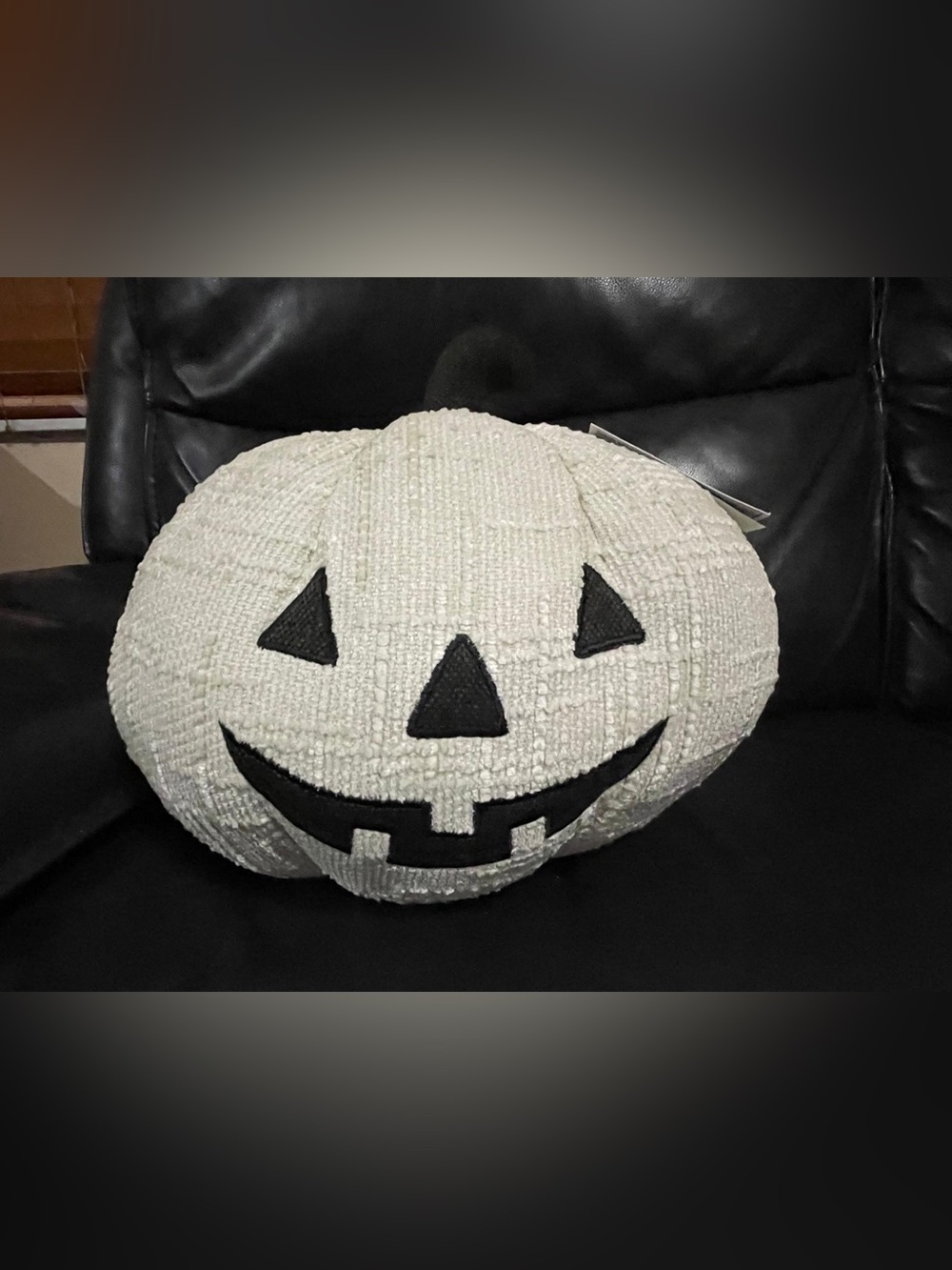 Martha Stewart Pumpkin Pillow - Martha Stewart Jack O’Lantern Pillow